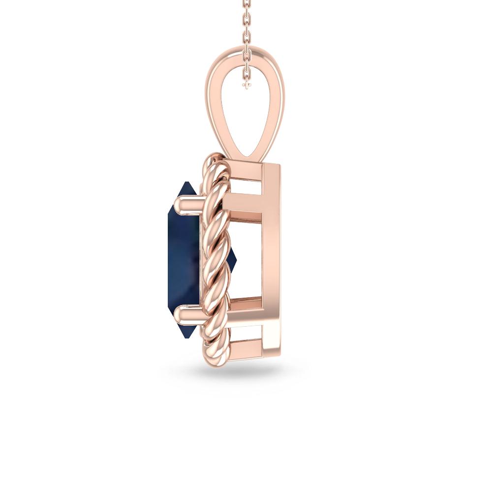 Rose Gold - Sapphire