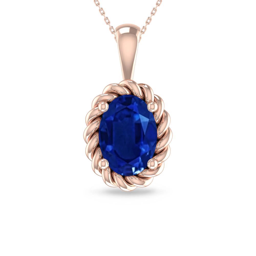 Rose Gold - Sapphire