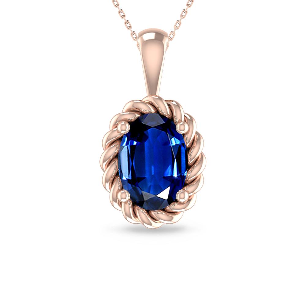 Rose Gold - Sapphire