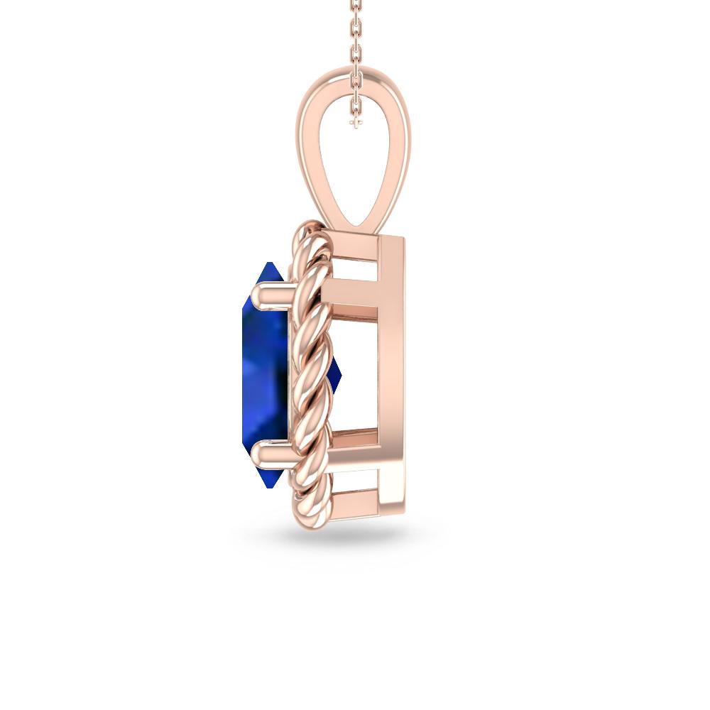 Rose Gold - Sapphire