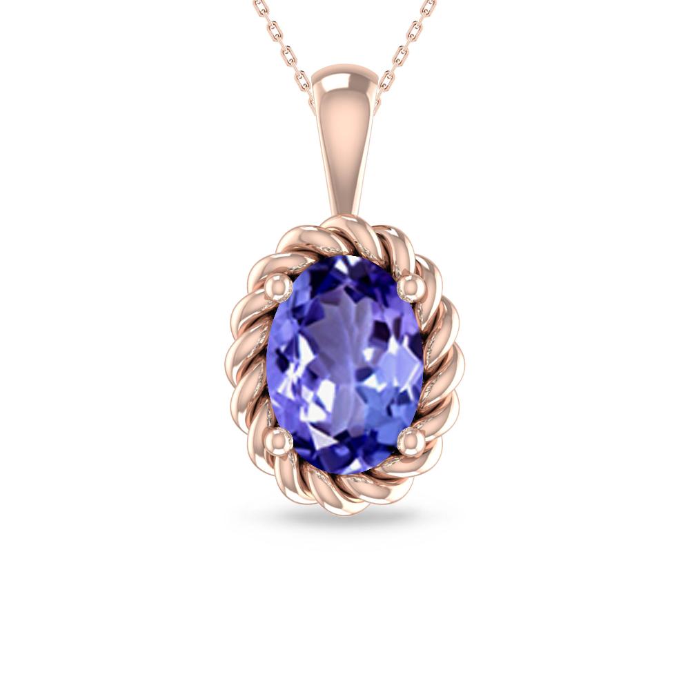 Rose Gold - Tanzanite