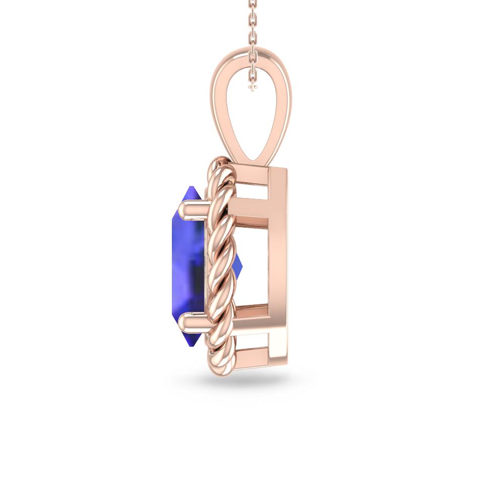 Rose Gold - Tanzanite