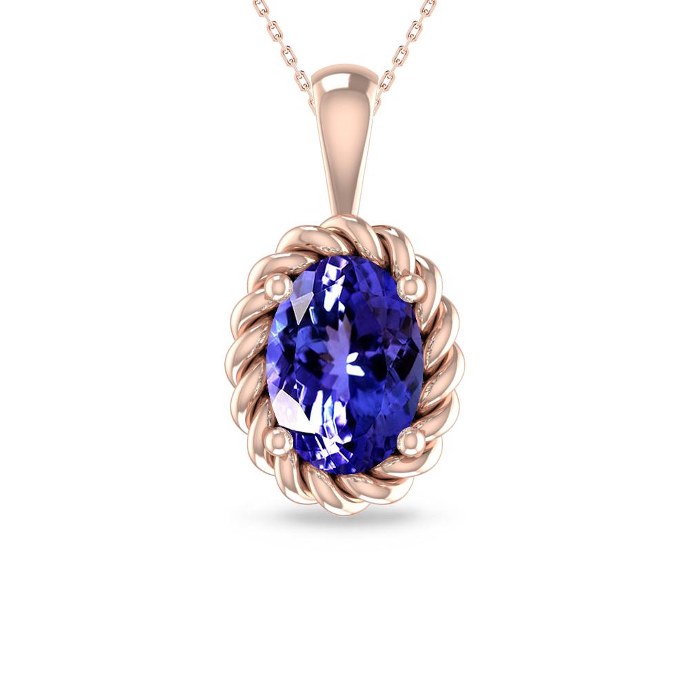 Rose Gold - Tanzanite