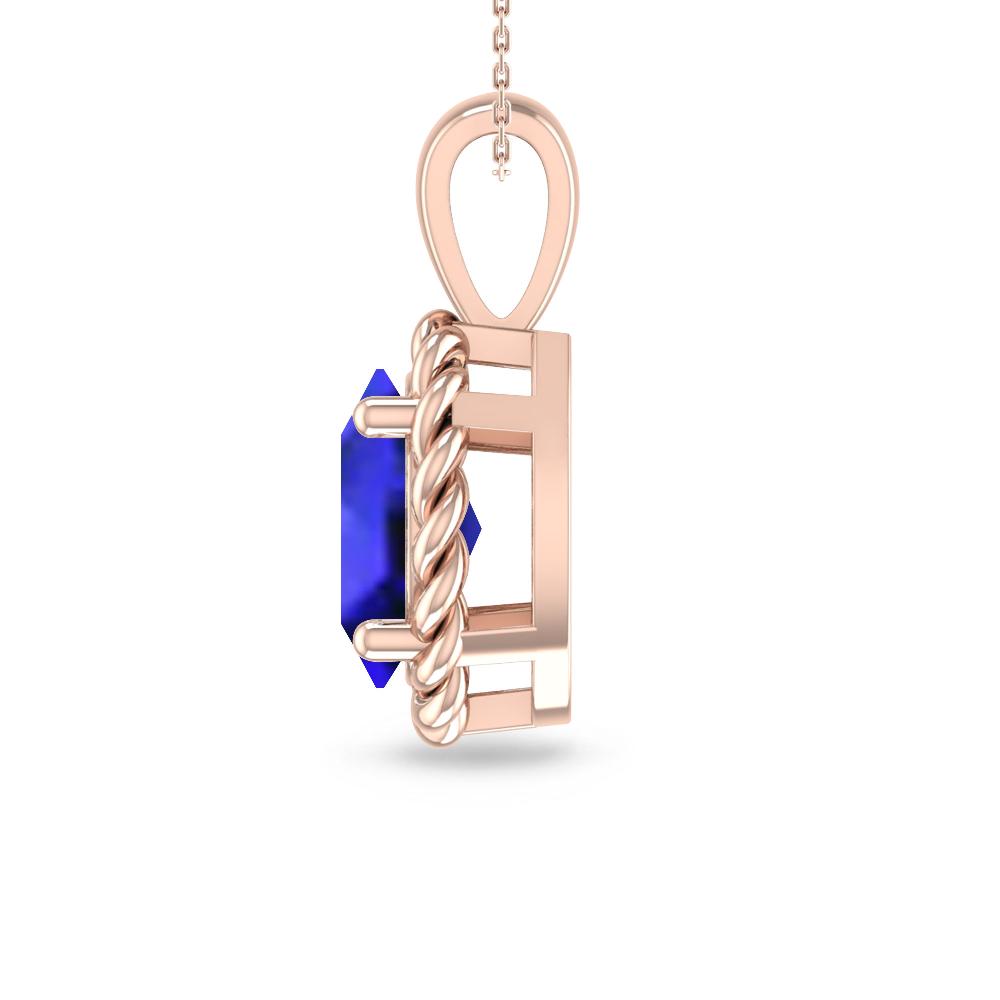 Rose Gold - Tanzanite