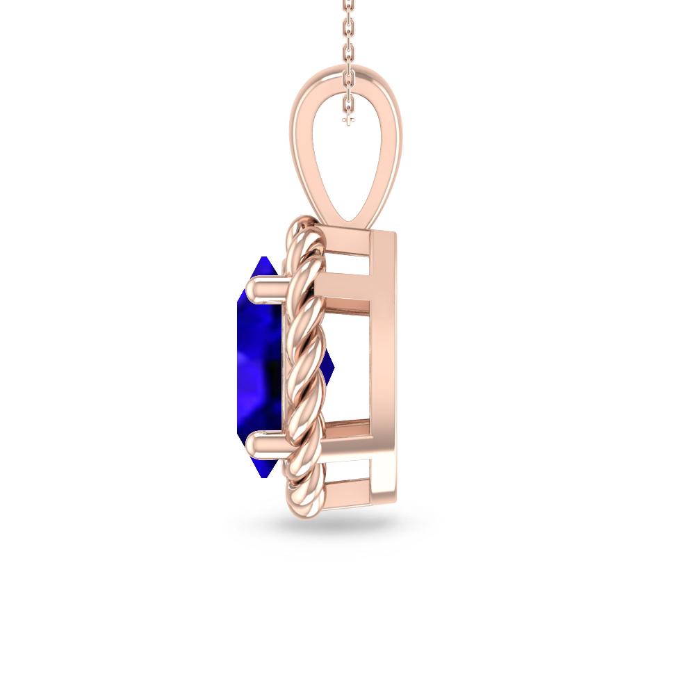 Rose Gold - Tanzanite