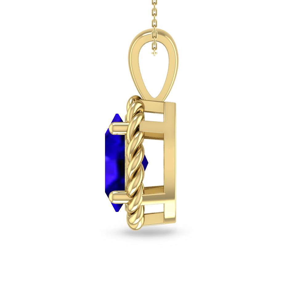 Yellow Gold - Tanzanite