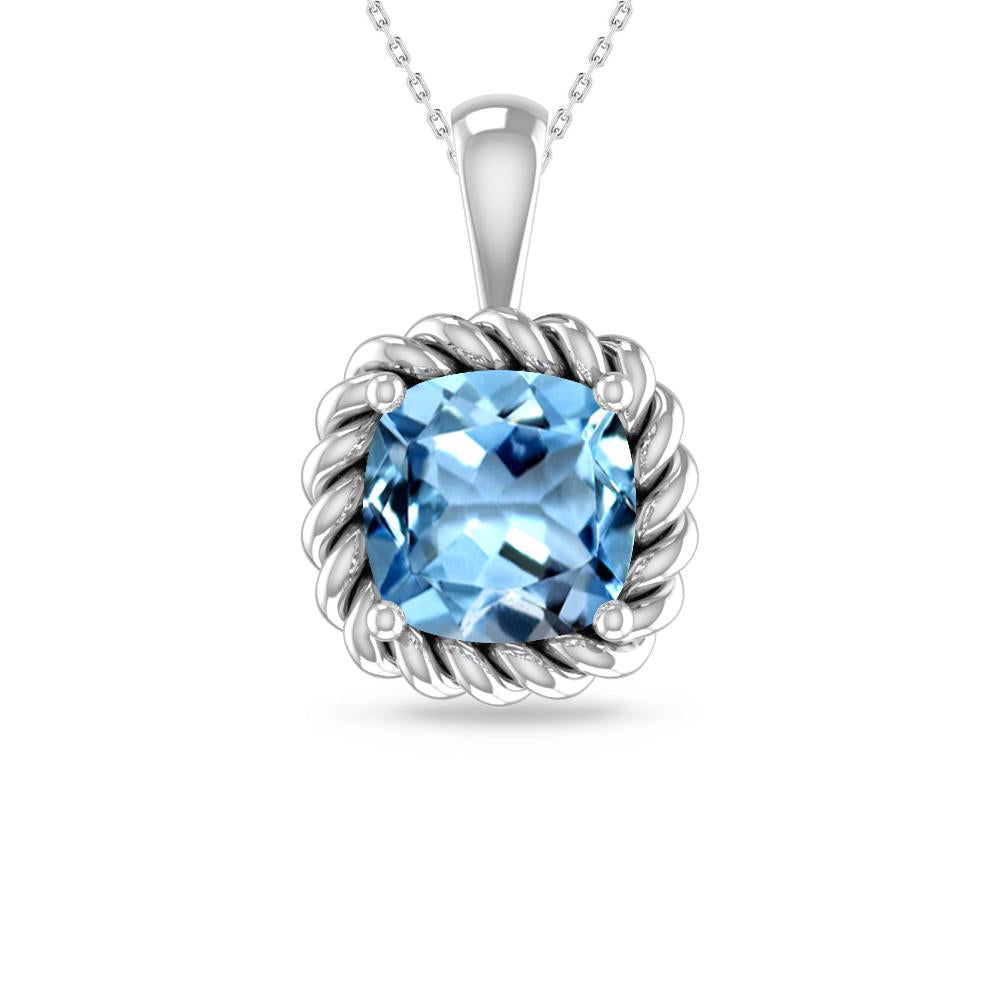 White Gold - Aquamarine