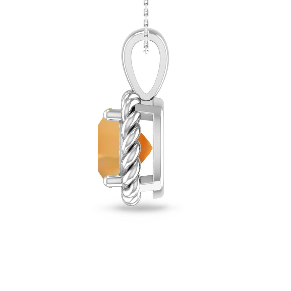 White Gold - Citrine