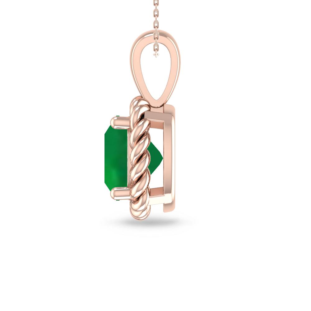 Rose Gold - Emerald