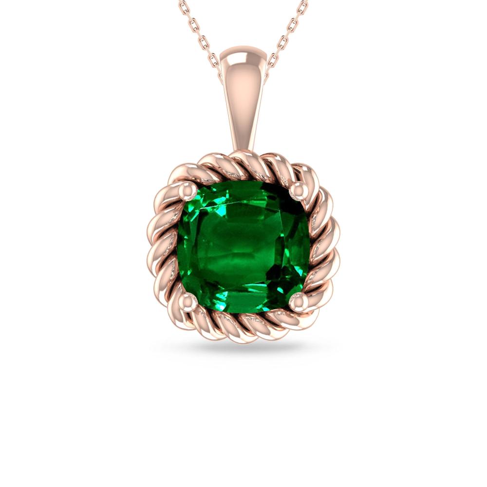 Rose Gold - Emerald