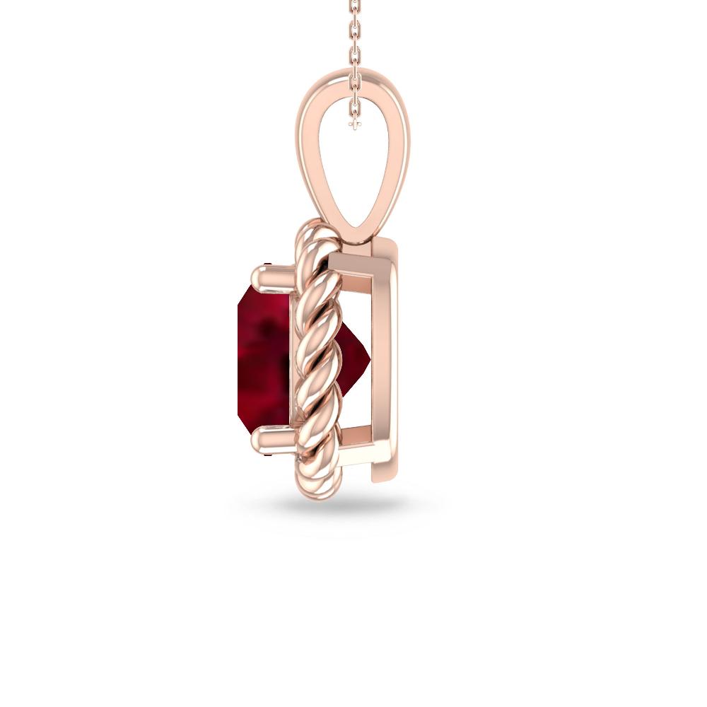 Rose Gold - Garnet