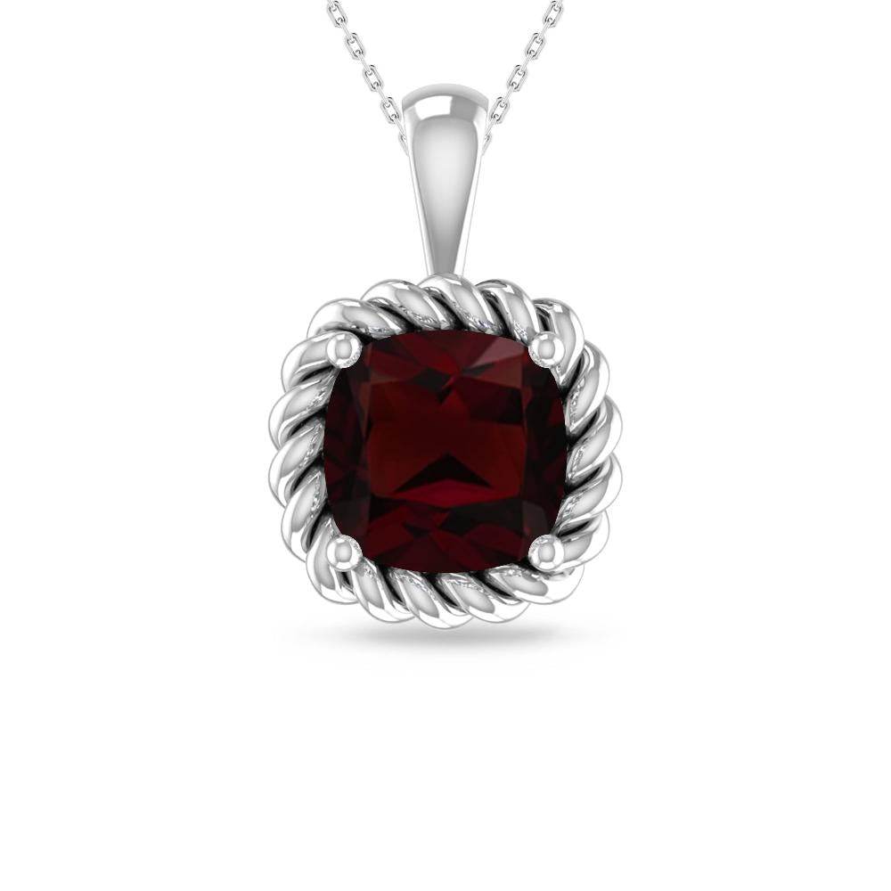 White Gold - Garnet