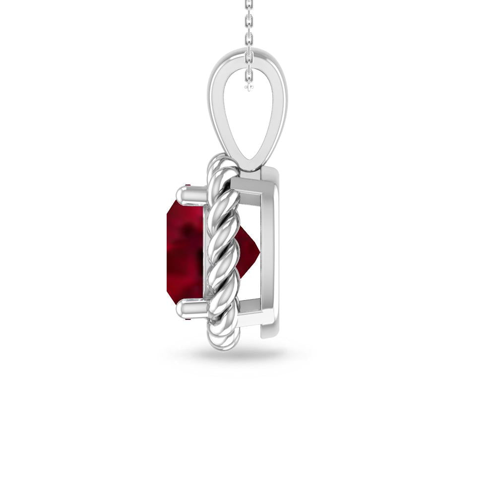 White Gold - Garnet