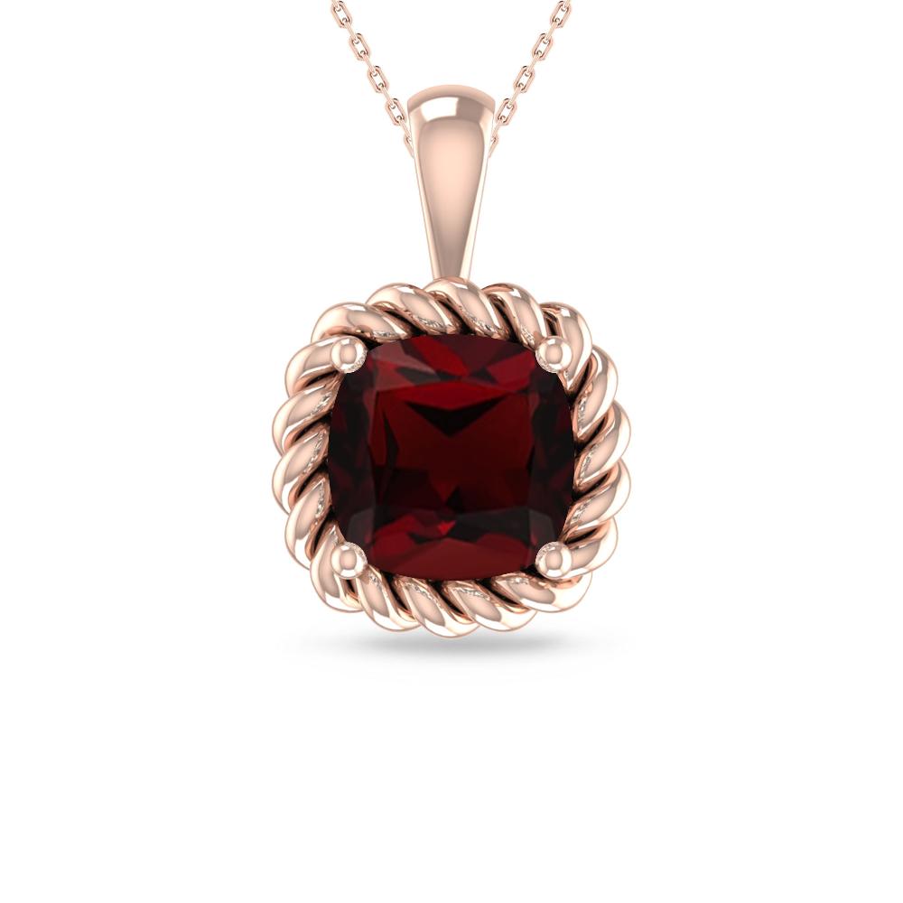 Rose Gold - Garnet