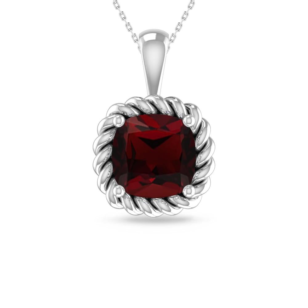 White Gold - Garnet