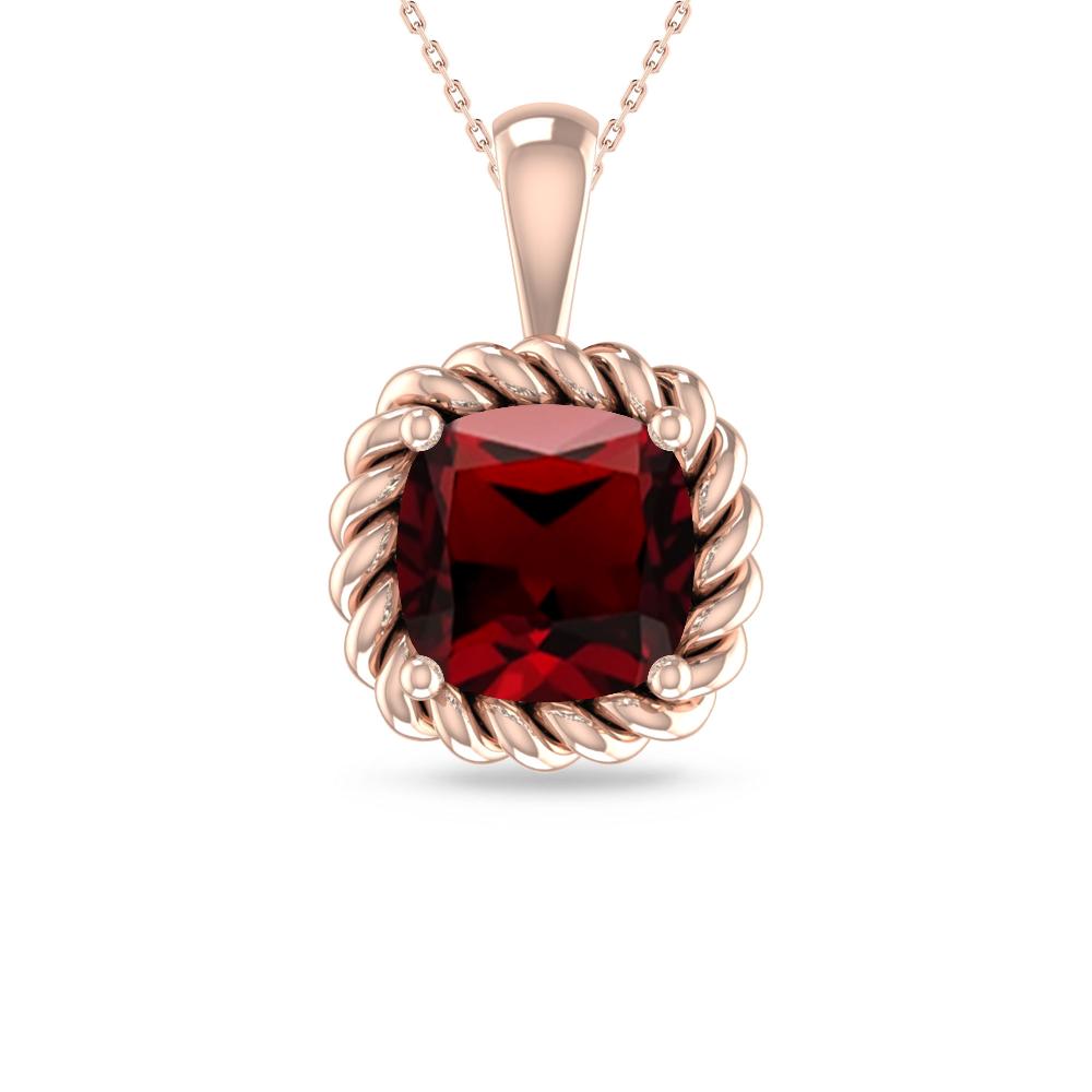 Rose Gold - Garnet