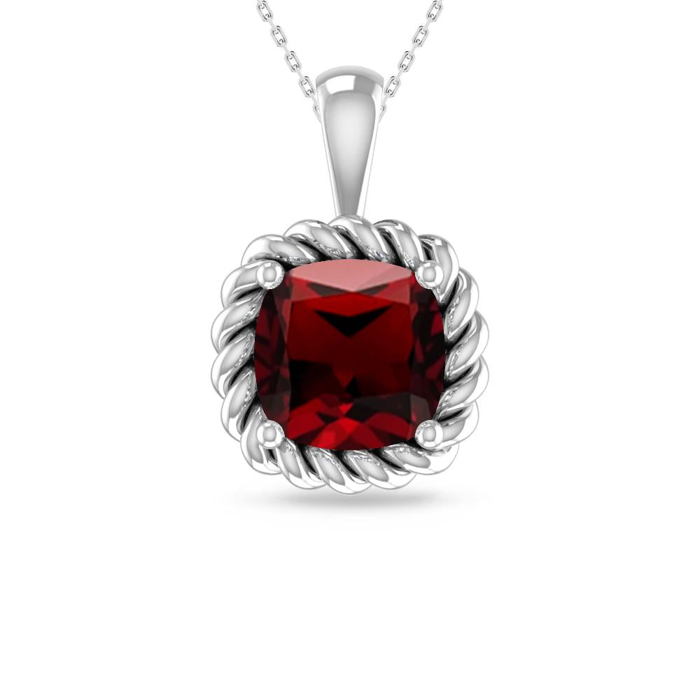 White Gold - Garnet
