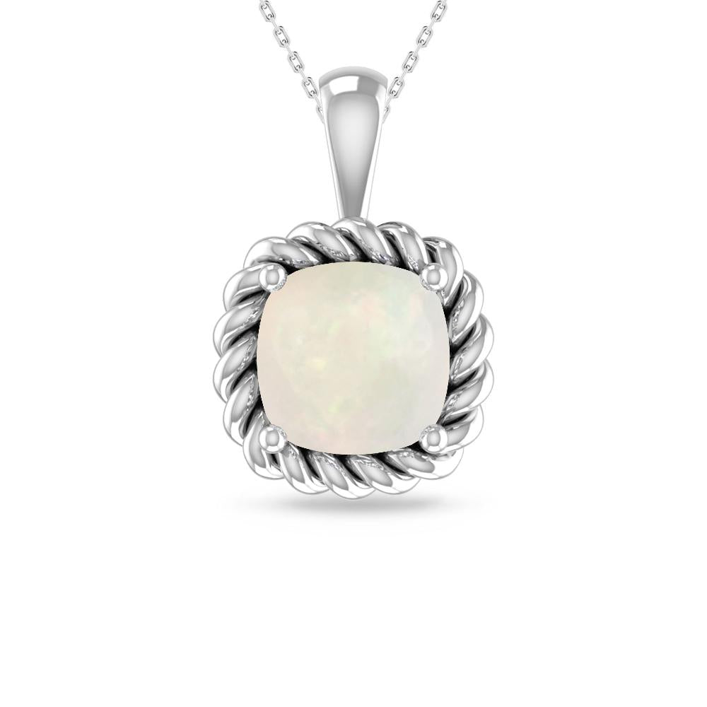 White Gold - Opal