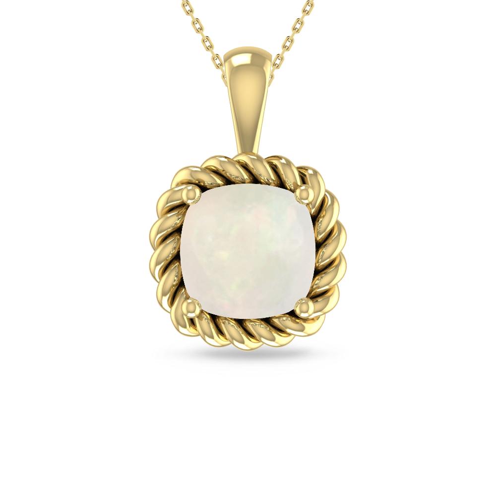 Yellow Gold - Opal