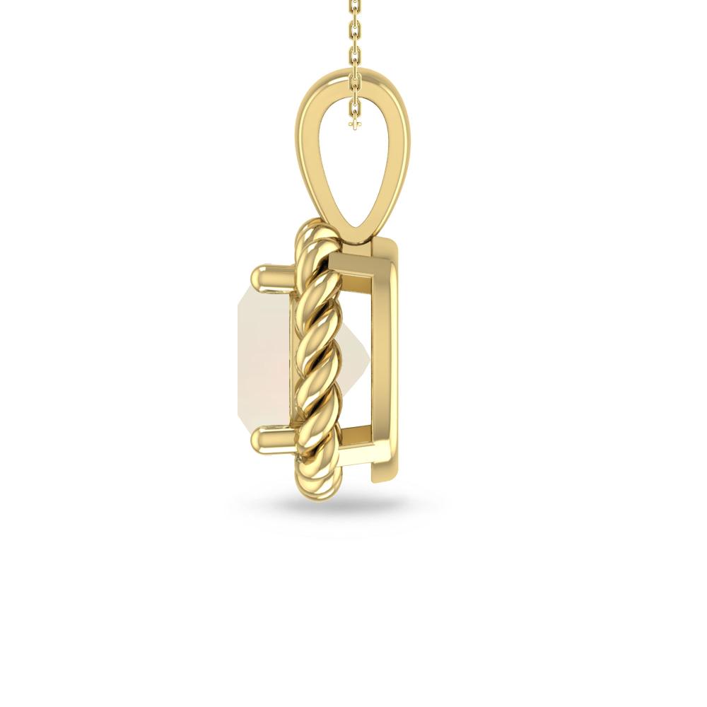 Yellow Gold - Opal