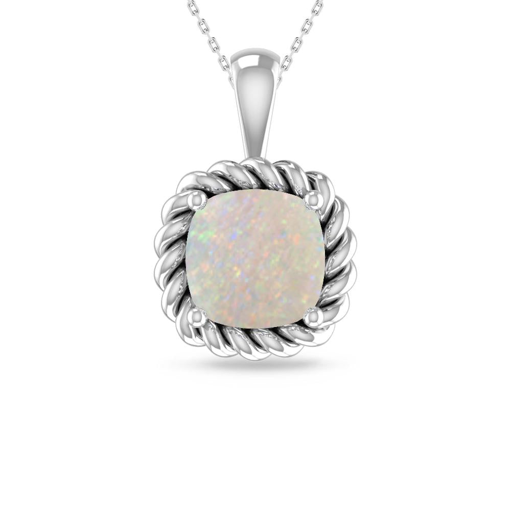 White Gold - Opal