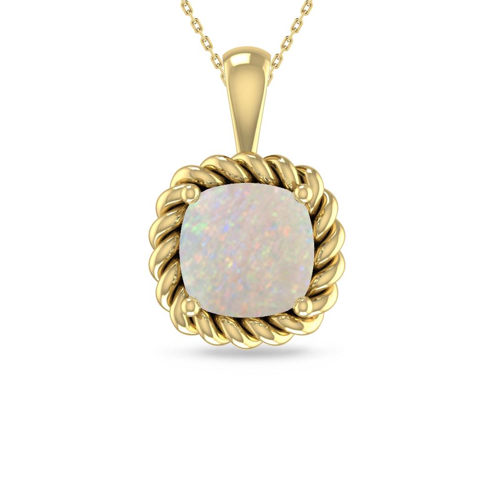 Yellow Gold - Opal