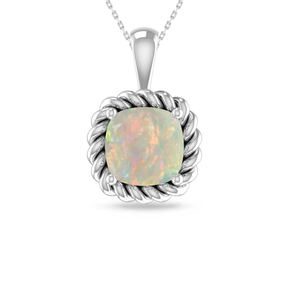 White Gold - Opal