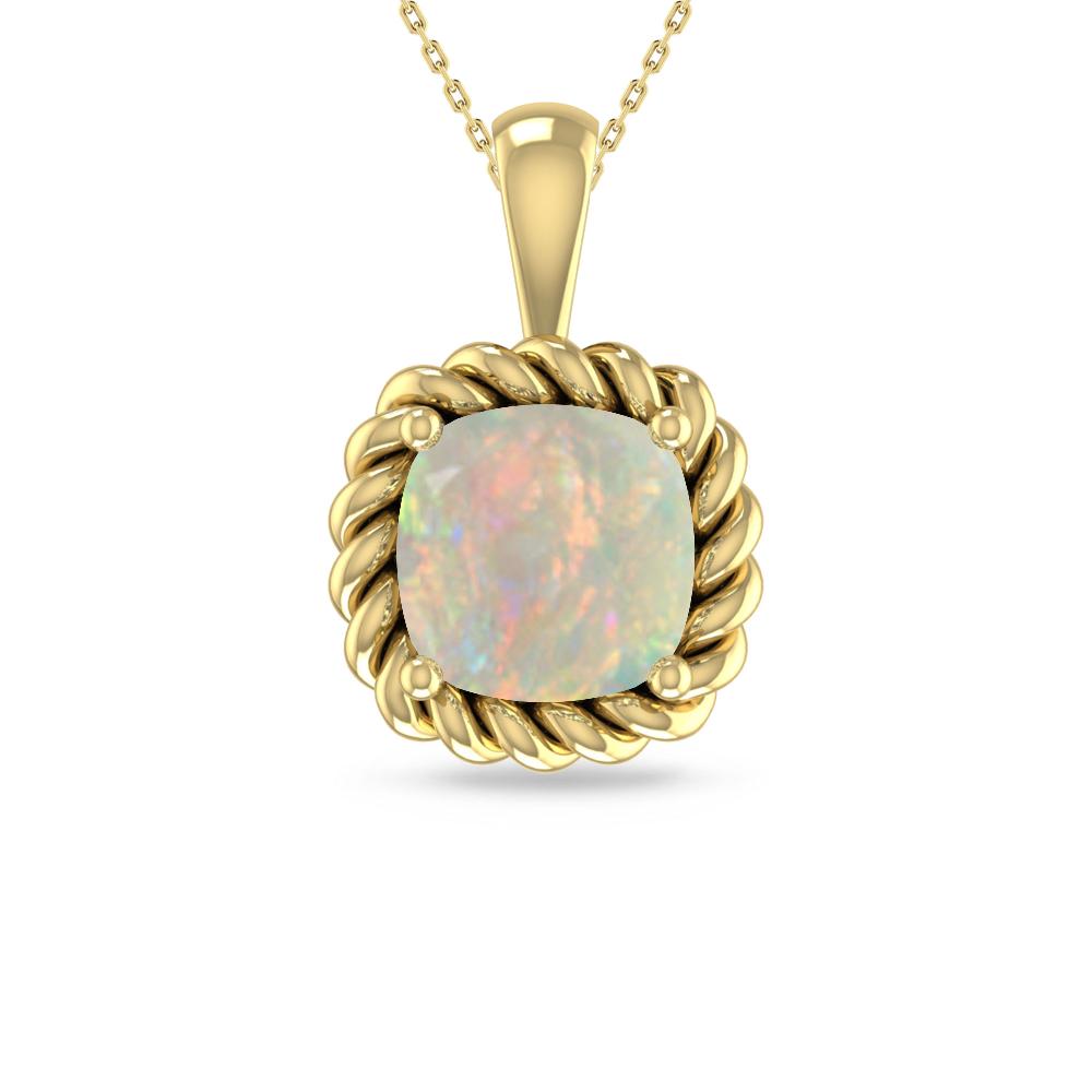 Yellow Gold - Opal