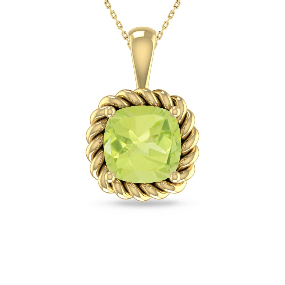 Yellow Gold - Peridot