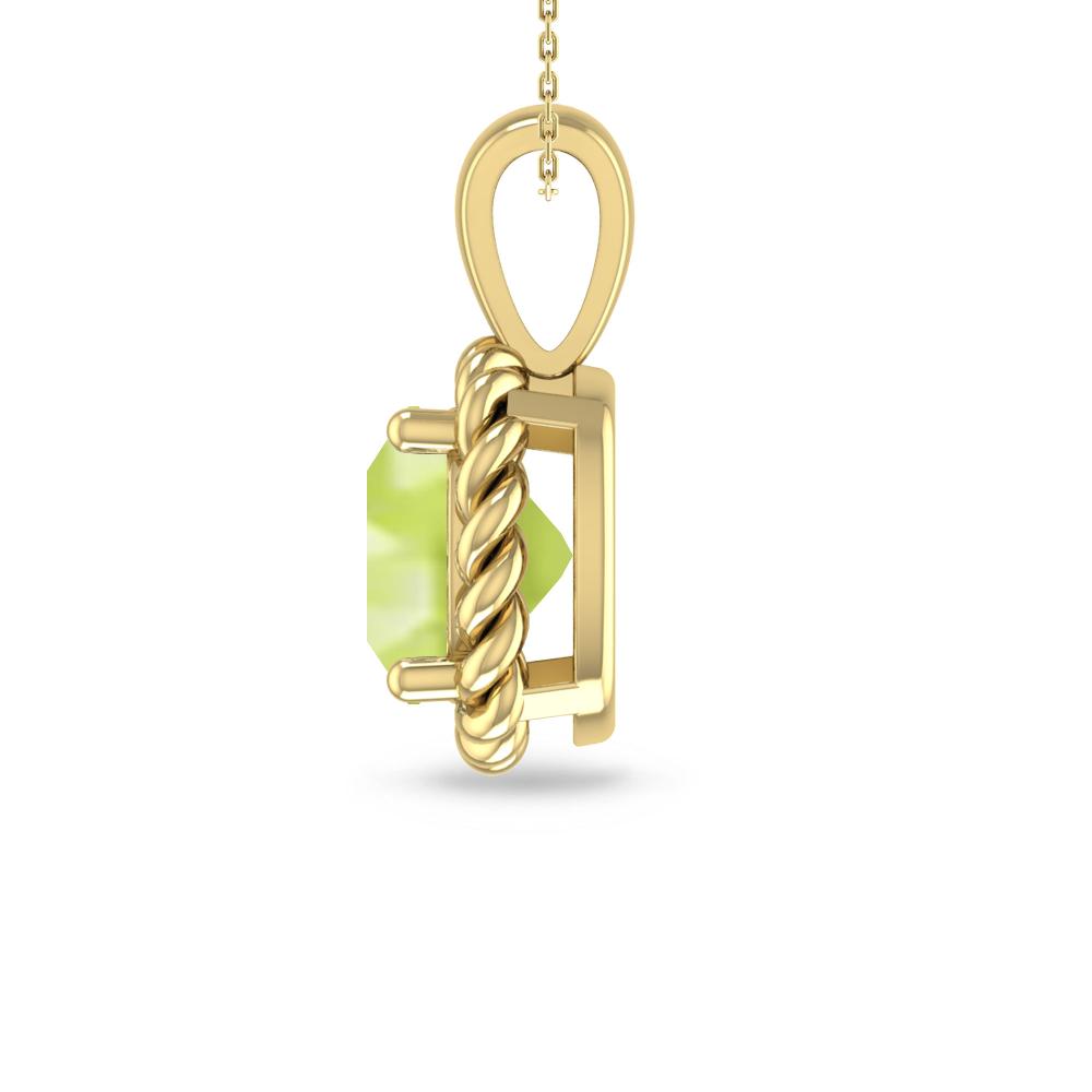 Yellow Gold - Peridot