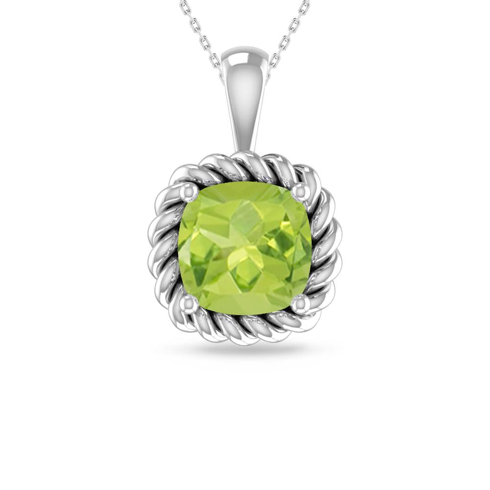 White Gold - Peridot