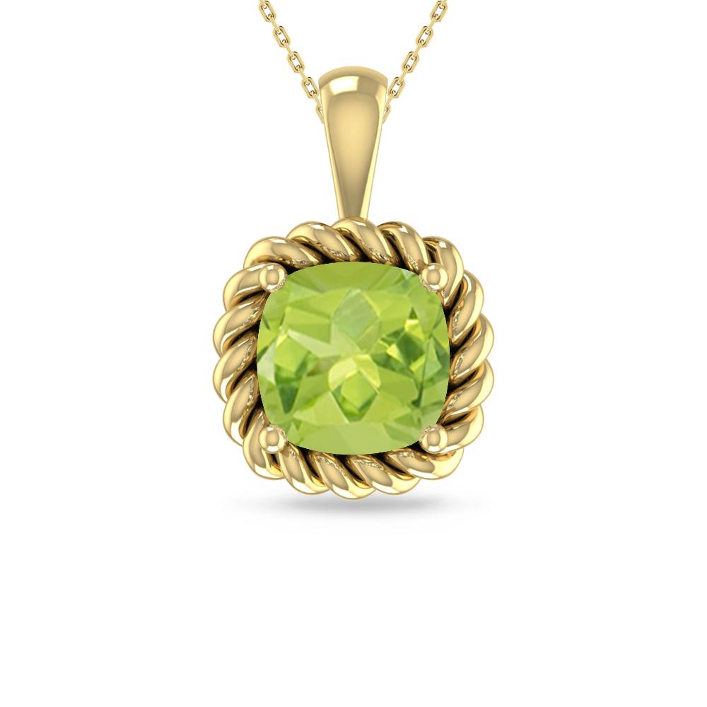 Yellow Gold - Peridot