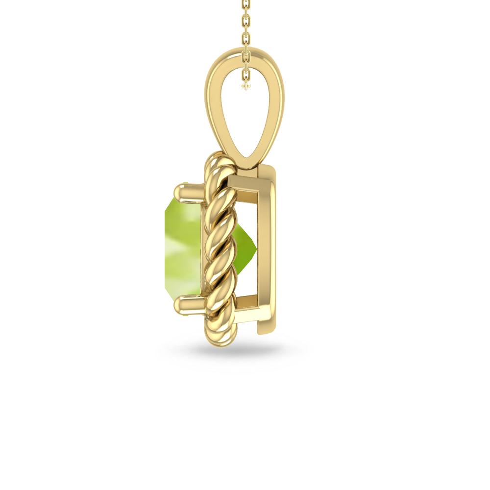 Yellow Gold - Peridot