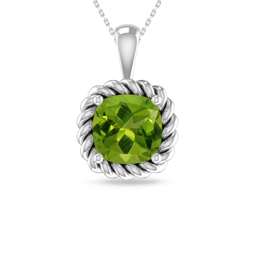 White Gold - Peridot