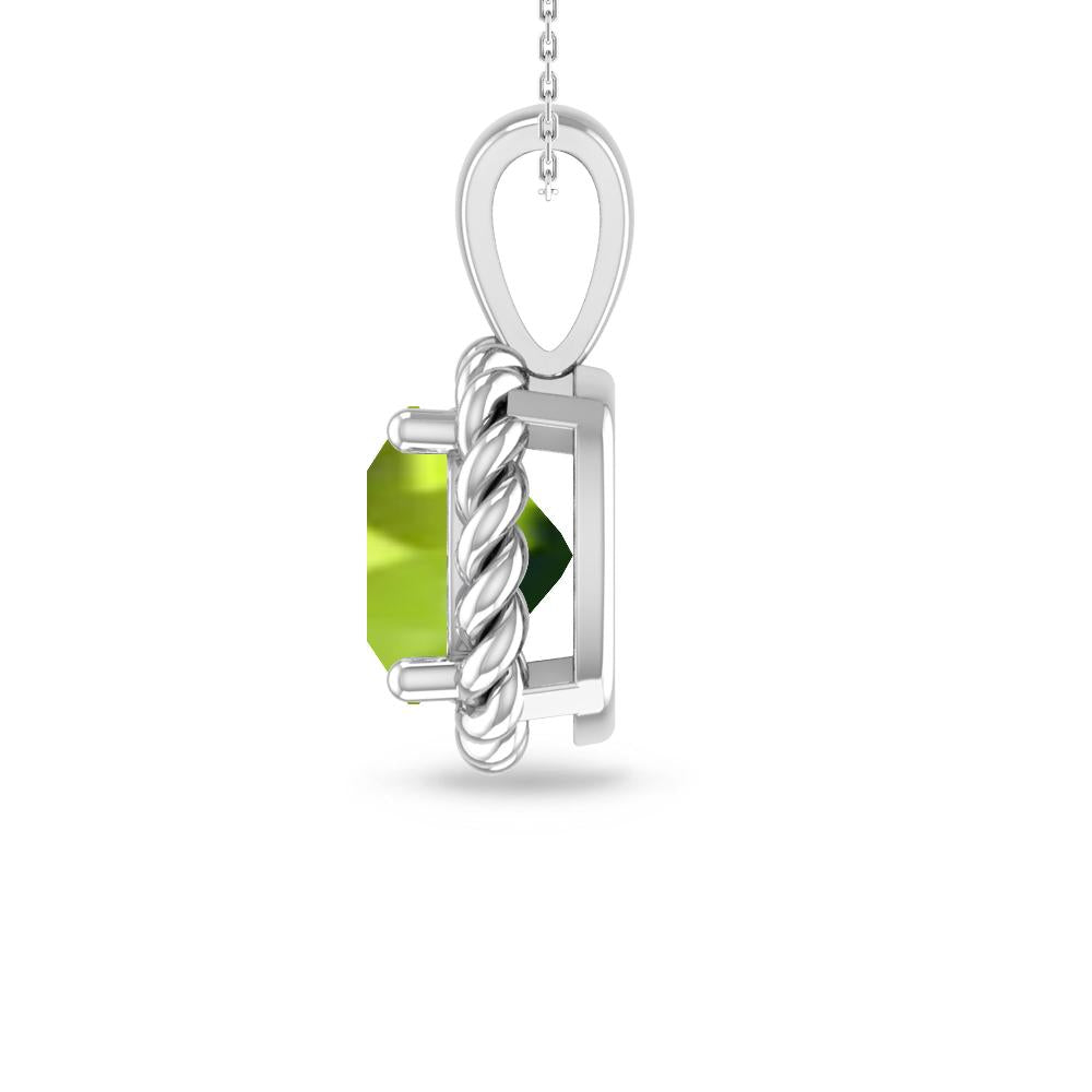 White Gold - Peridot
