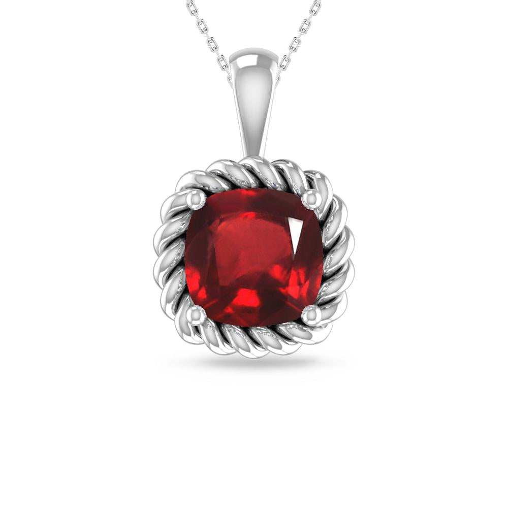 White Gold - Ruby