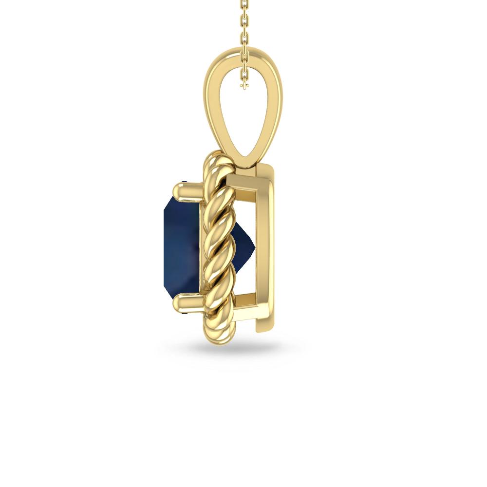 Yellow Gold - Sapphire