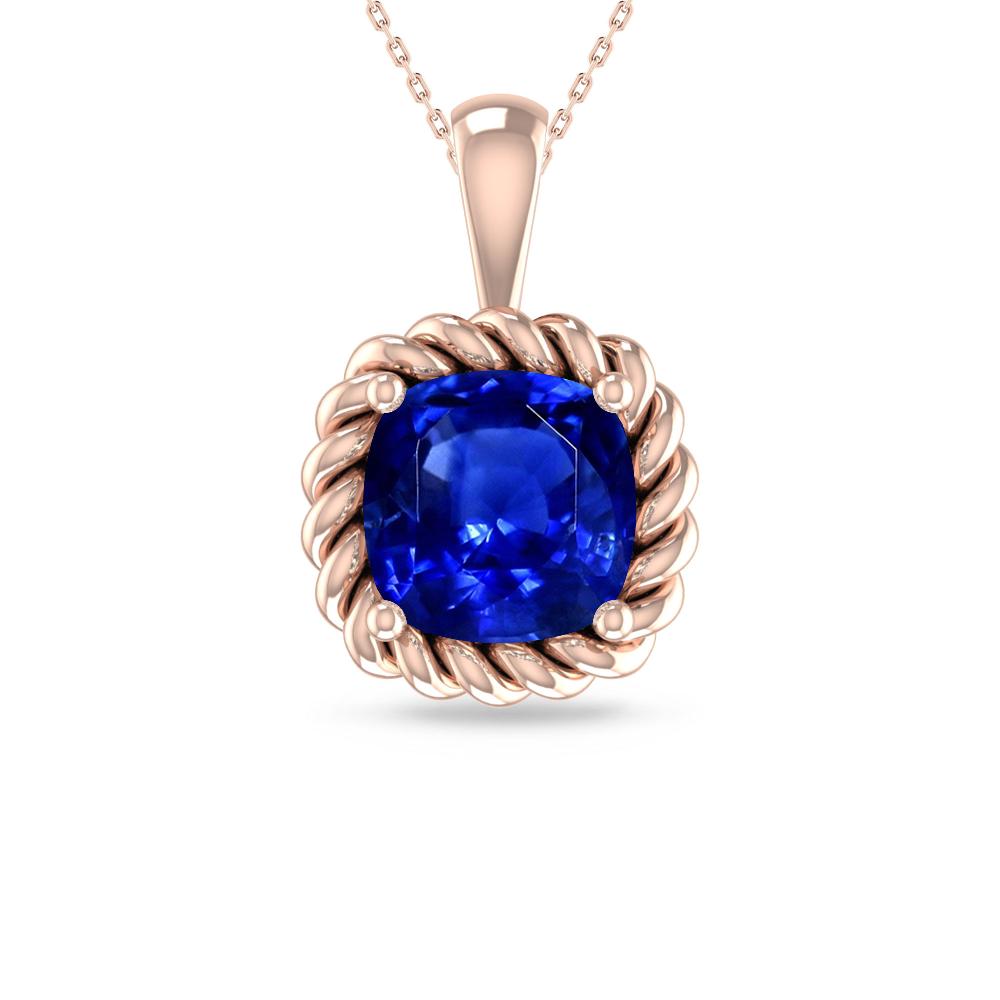 Rose Gold - Sapphire