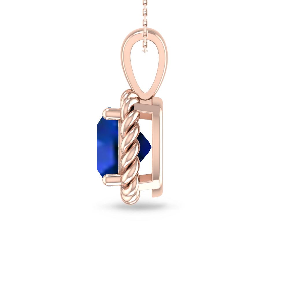 Rose Gold - Sapphire