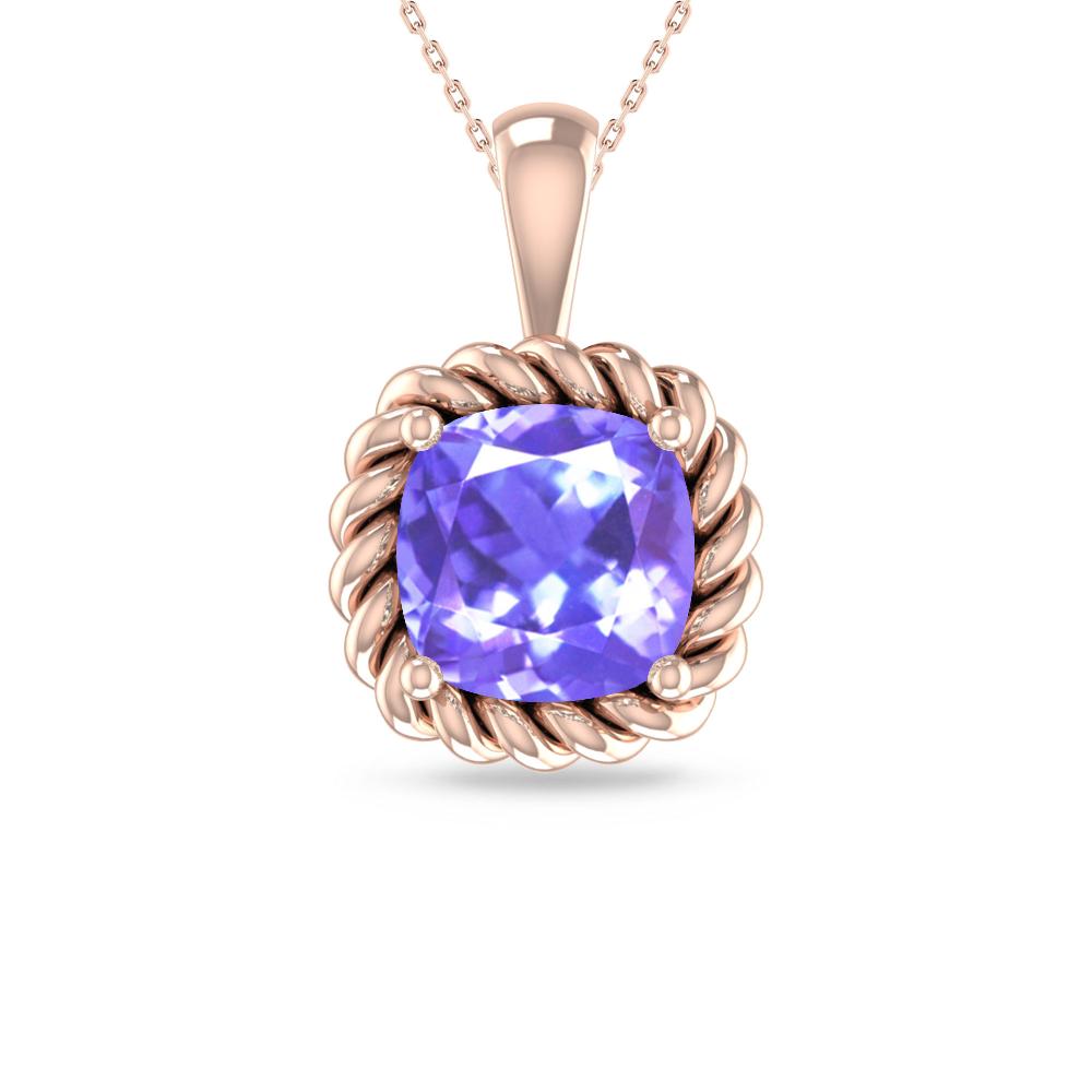 Rose Gold - Tanzanite