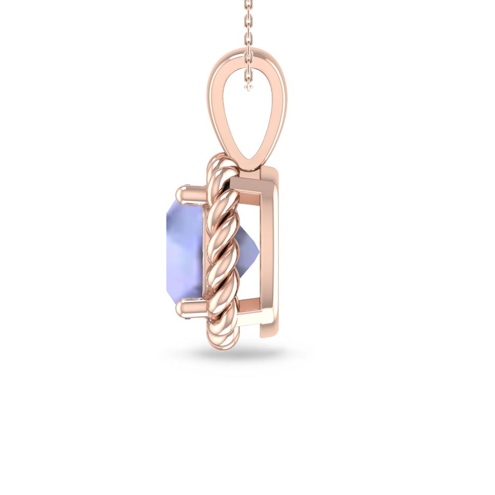 Rose Gold - Tanzanite