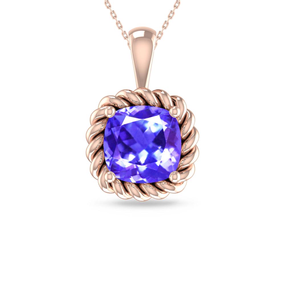 Rose Gold - Tanzanite