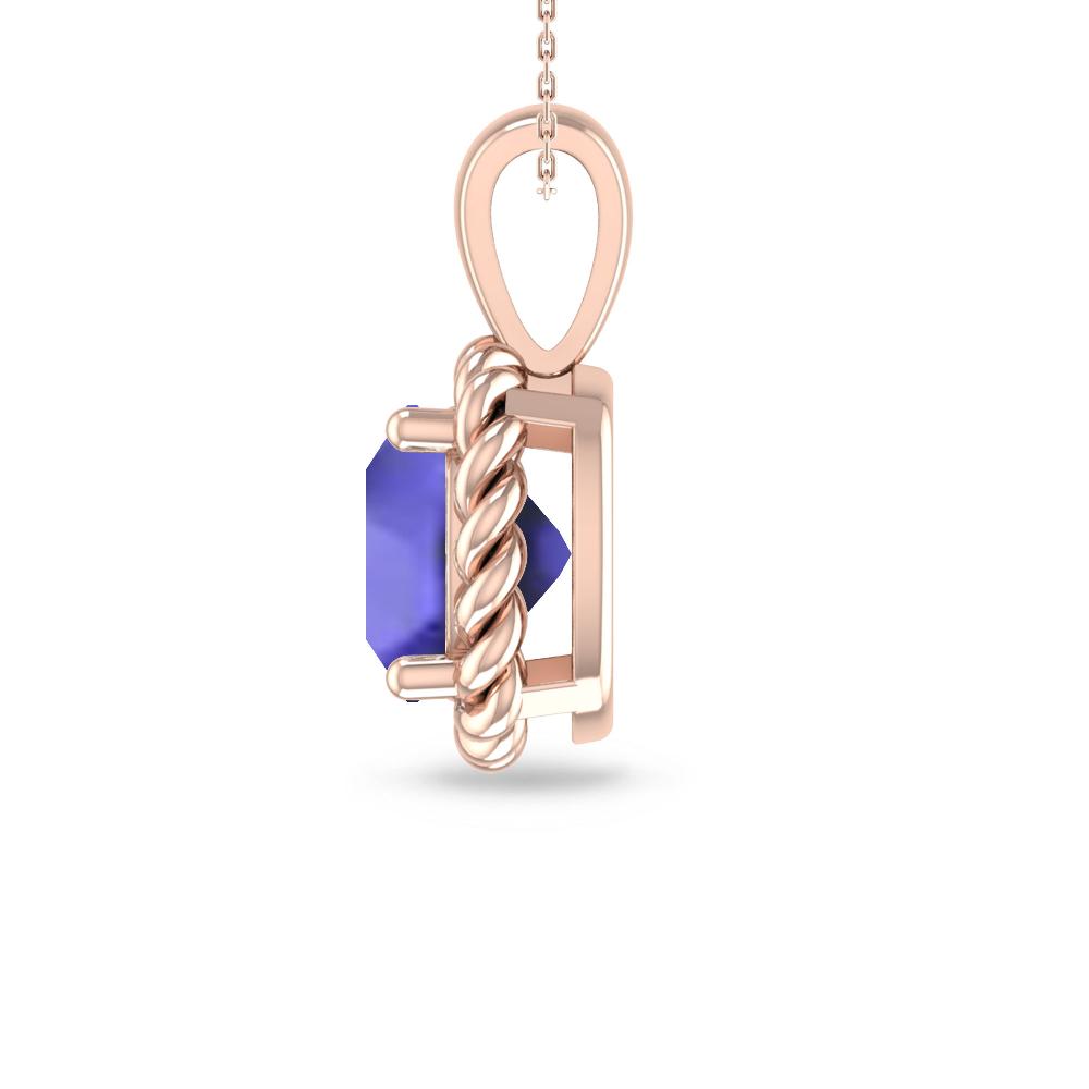 Rose Gold - Tanzanite