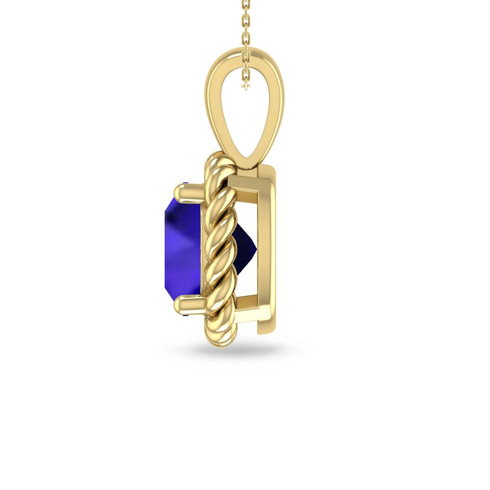 Yellow Gold - Tanzanite