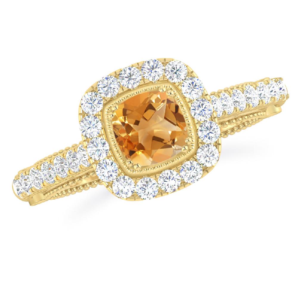 Yellow Gold - Citrine