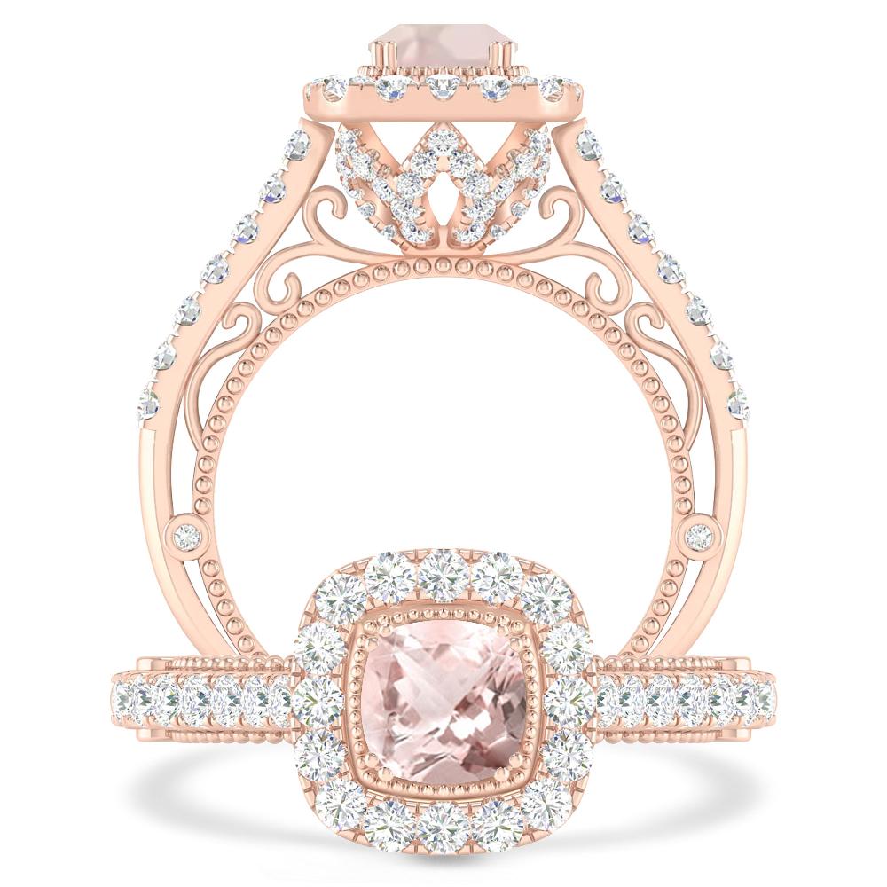 Rose Gold - Morganite