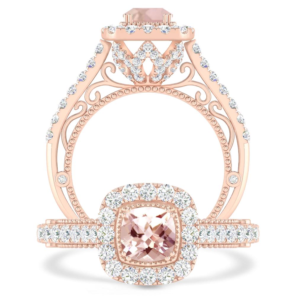 Rose Gold - Morganite