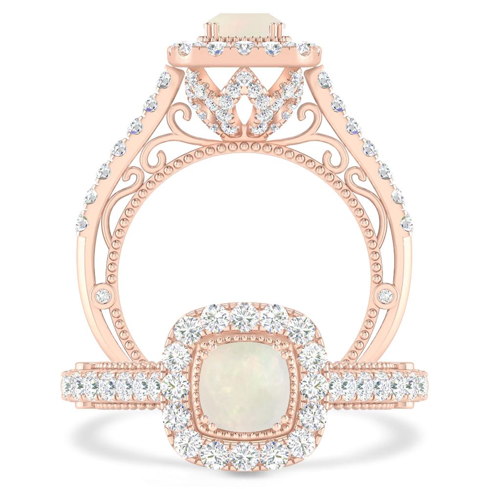 Rose Gold - Opal