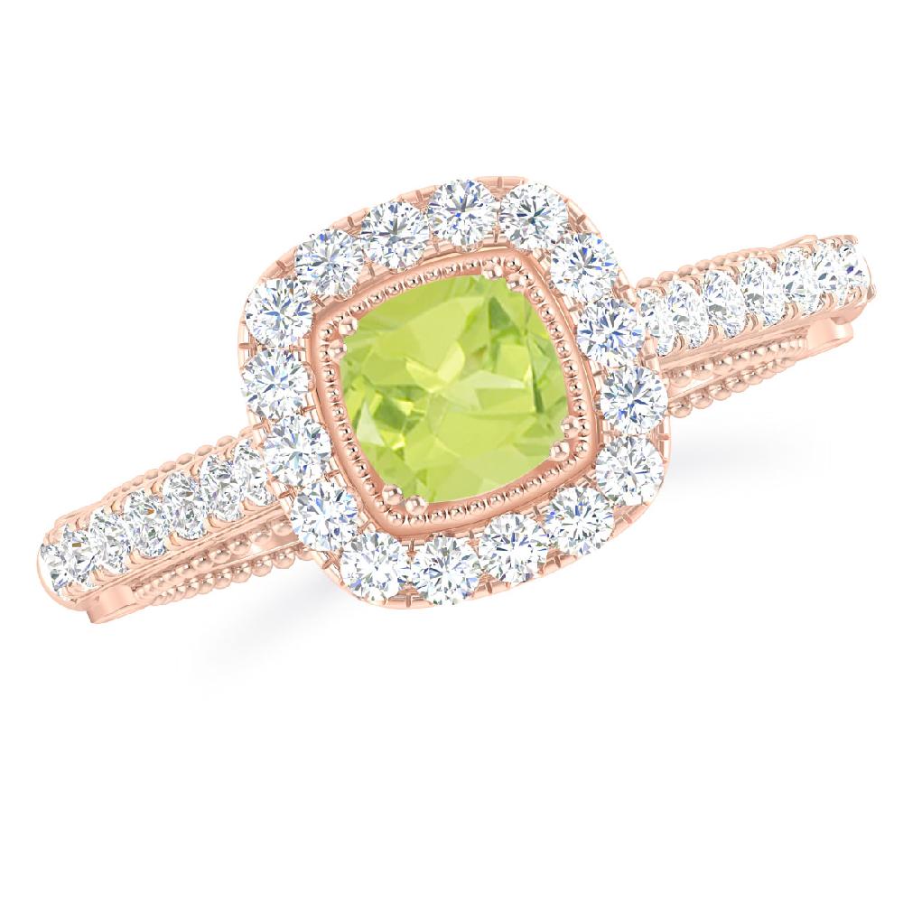 Rose Gold - Peridot