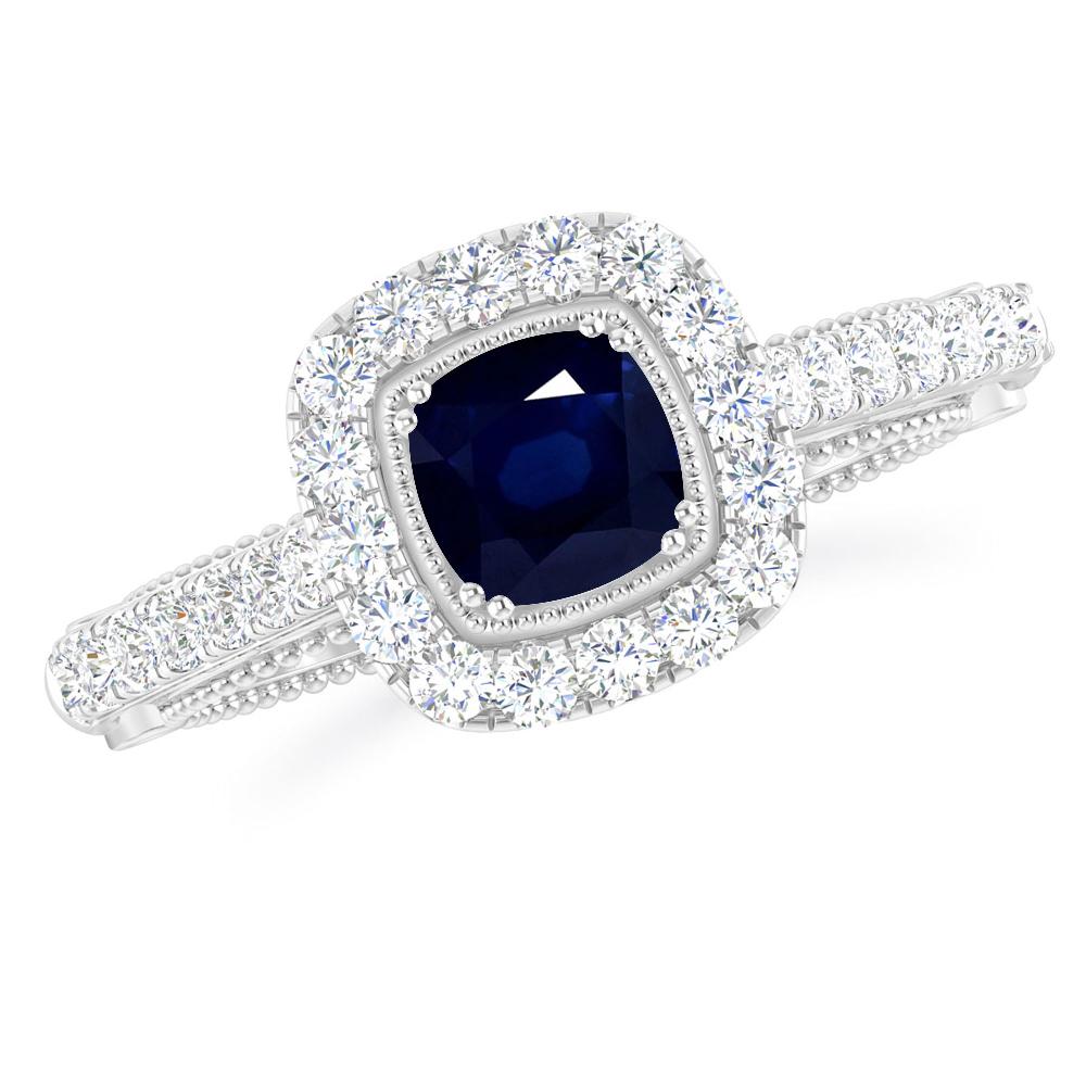 White Gold - Sapphire